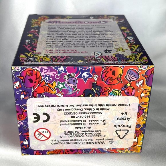 Tokidoki Mermicorno Twilight Recolor Exclusive Mermaid Unicorn Figure NEW IN BOX - Picture 12 of 12